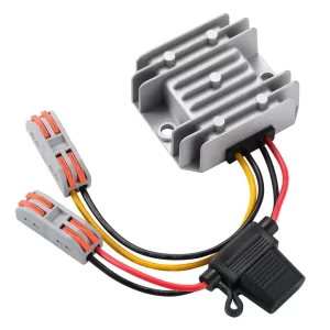 MZHOU DC/DC 9-32V to 12V 5A MAX, 12V Voltage stabilized Converter with Quick Connection Cable