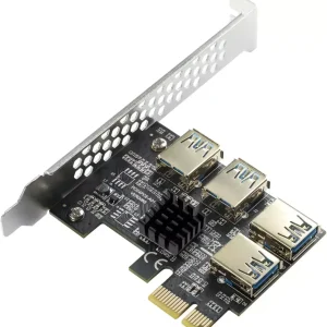 USB 3.0 PCI-E 1 to 4 PCI-Express 16X Slots Adapter Card