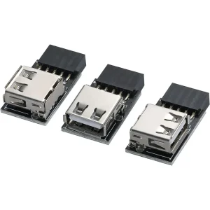 USB 2.0 9Pin/10Pin Front Panel Header USB 9pin to Type A Adapter