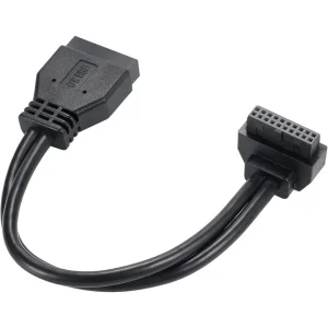 SATA USB 3.0 Extension Cable Motherboard Front 19 Pin Male to Female Cable