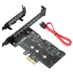 PCI-E PCI Express to 1 SATA 3.0 to 1 Port M.2 NGFF SATA Adapter Card