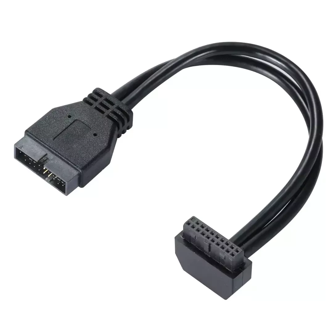 SATA USB Extension Cable USB 3.0 Motherboard Front 19 Pin Male - MZHOU