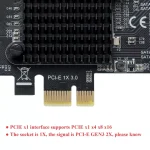 PCI-E 1X Interface 3.0 10 Port SATA Card 6Gbps SATA 3.0 PCIe Card,Support 10 Port SATA 3.0 Devices