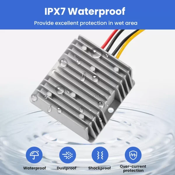 DC/DC 9-32 to 12V 10A 120W MAX Converter DC 12V/24V to 12V 10A Voltage Stabilizer