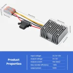 DC/DC 9-32 to 12V 10A 120W MAX Converter DC 12V/24V to 12V 10A Voltage Stabilizer