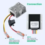 DC/DC 24V to 12V 20A Step Down Converter Regulator Low Voltage Reducer Buck Transformer