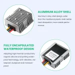 DC/DC 24V to 12V 20A Step Down Converter Regulator Low Voltage Reducer Buck Transformer