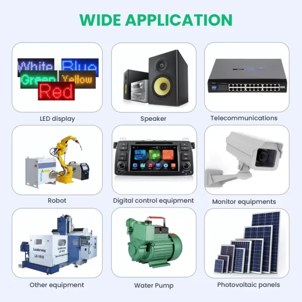 DC/DC 24V to 12V 20A Step Down Converter Regulator Low Voltage Reducer Buck Transformer