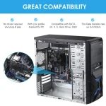 PCI-E PCI Express to 1 SATA 3.0 to 1 Port M.2 NGFF SATA Adapter Card