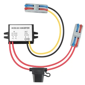 AC 10-26V/DC 10-40V Convert DC 5V 3A Max 15W Power Converter