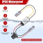 DC 24V to 12V Converter 3A 36W Step Down Converter Voltage Regulator IP68 Waterproof