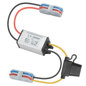 DC 12V 24V to 5V Step Down Converter Regulator 5A 25W Power Adapter Buck Converter