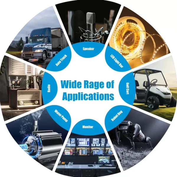 DC to DC Converter 17-60V to 12V 5A 60W Voltage Converter