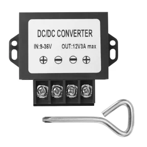 MZHOU DC 9-36V to 12V Boost Buck Converter,12V 24V to 12V 3A 36W MAX Voltage Regulator Transformer,Step Up Step Down Converter,Inverter Power Supply Down Module for Trucks, Instruments,Car,TV Screen