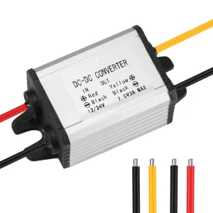 Voltage Converter DC 12V/24V to DC 7.5V 3A Power Converter DC 10-30V to 7.5V 3A 22.5W MAX Buck Converter