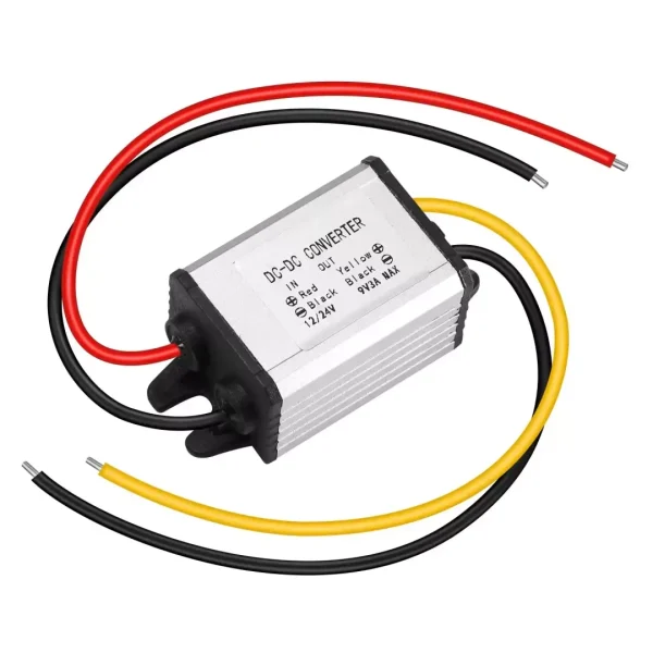 Voltage Converter DC 12V/24V to DC 9V 3A Power Converter DC 11-30V to 9V 3A 27W MAX Buck Converter