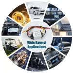 Voltage Converter DC 12V/24V to DC 9V 3A Power Converter DC 11-30V to 9V 3A 27W MAX Buck Converter