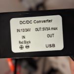 DC 12/24V to 5V Converter 3A 15W USB-A Female Port Converter Voltage Regulator IP68 Waterproof